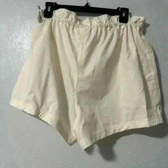 111. Calia Woven Paperbag High Rise Shorts Women size Medium - Picture 5 of 5